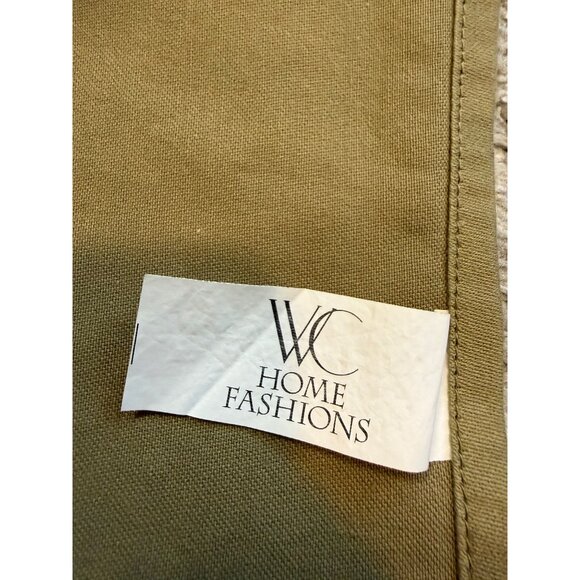 Vtg WC Fashions Set Of 8 Green Cloth Napkins & 7 Placemats !00% Cotton - Picture 12 of 16